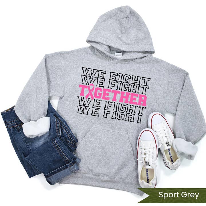 Combattiamo insieme - Nero per la vendita all'ingrosso da parte di Wildflower Apparel Co.