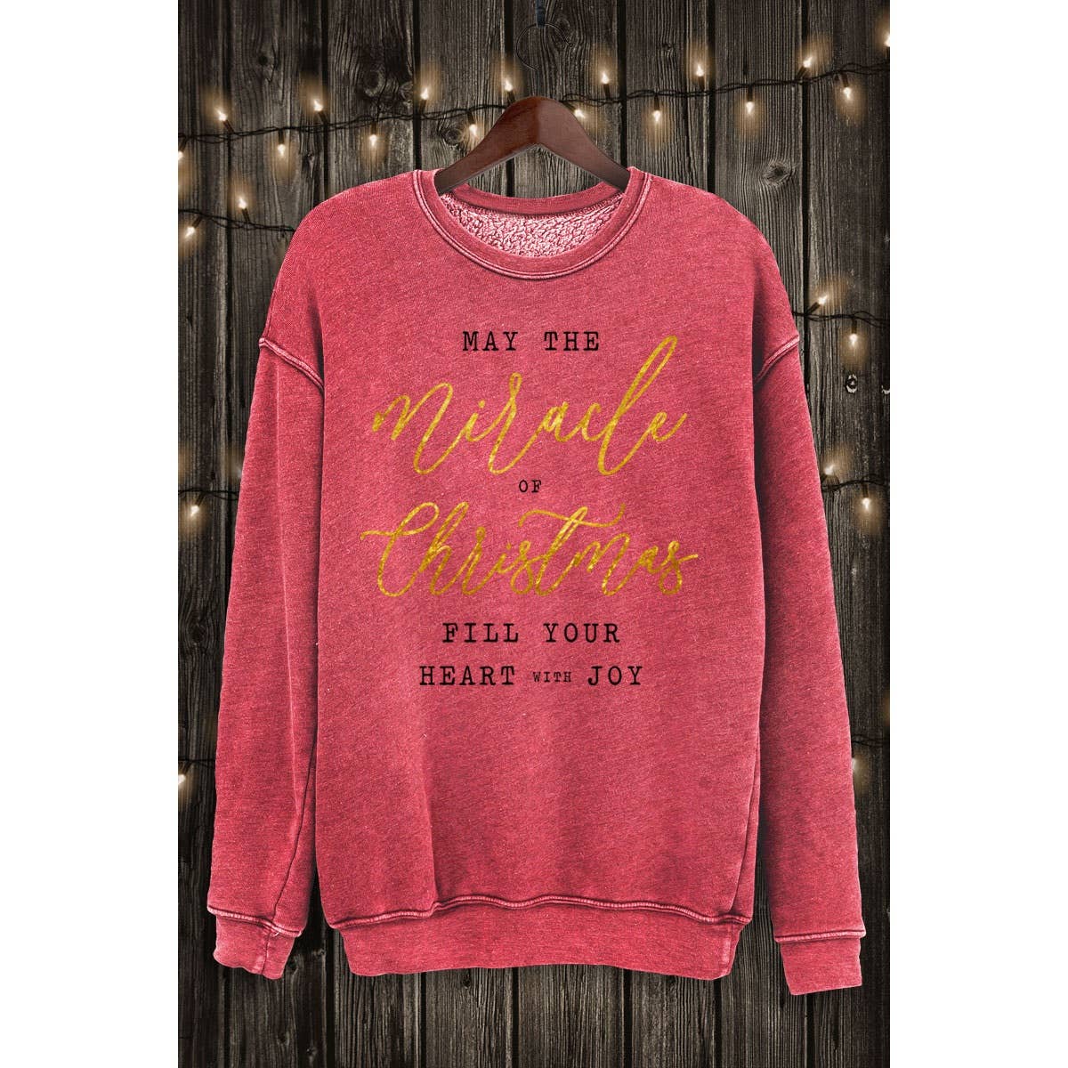 HRTandLUV - Venta al por mayor Sudadera - Mujer - SUDADERAS MINERALES MIRACLE CHRISTMAS5