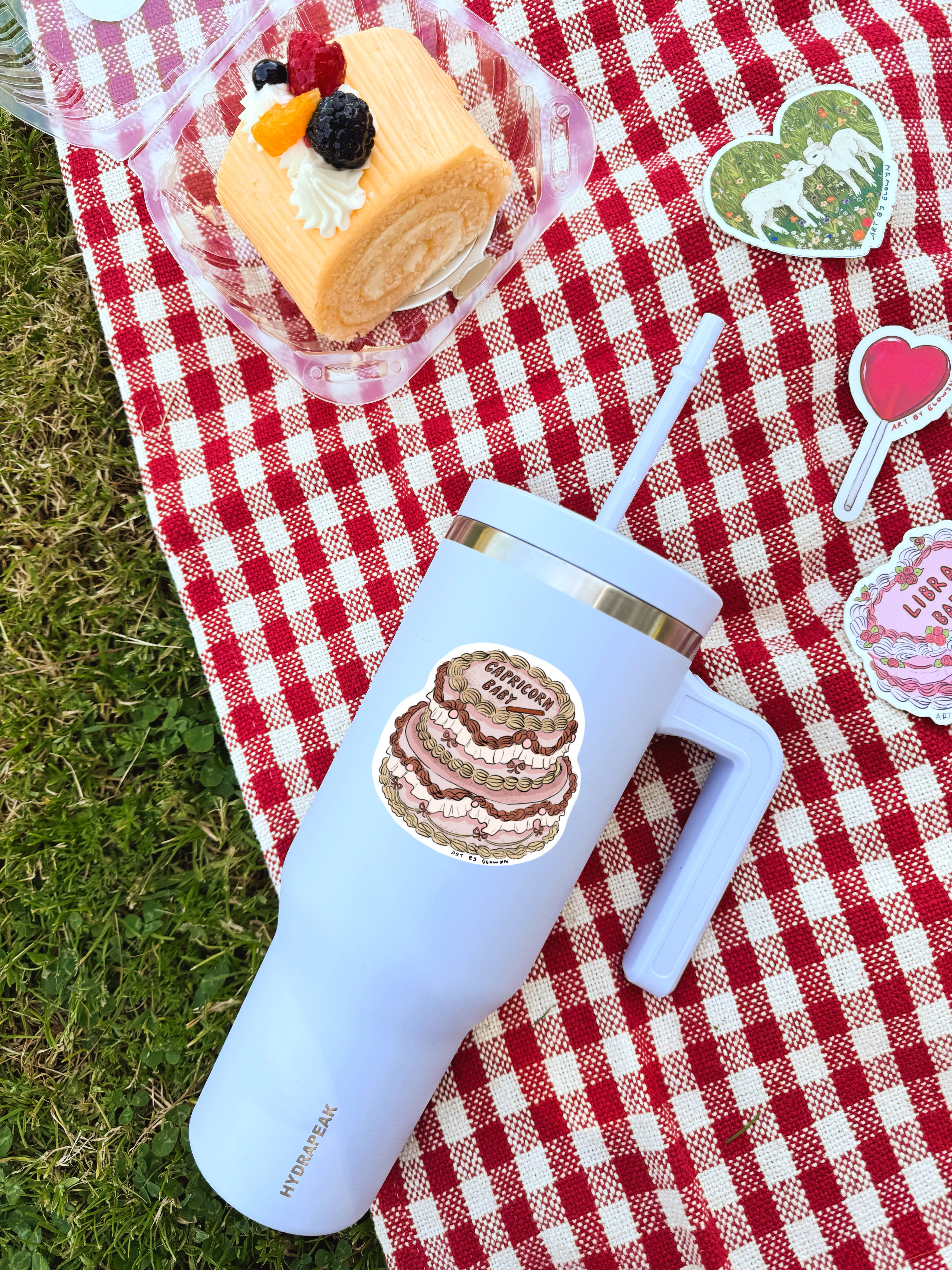 Art By Elowyn - Wholesale Sticker - Zodiac Cake Stickers - Individual Stickers 19