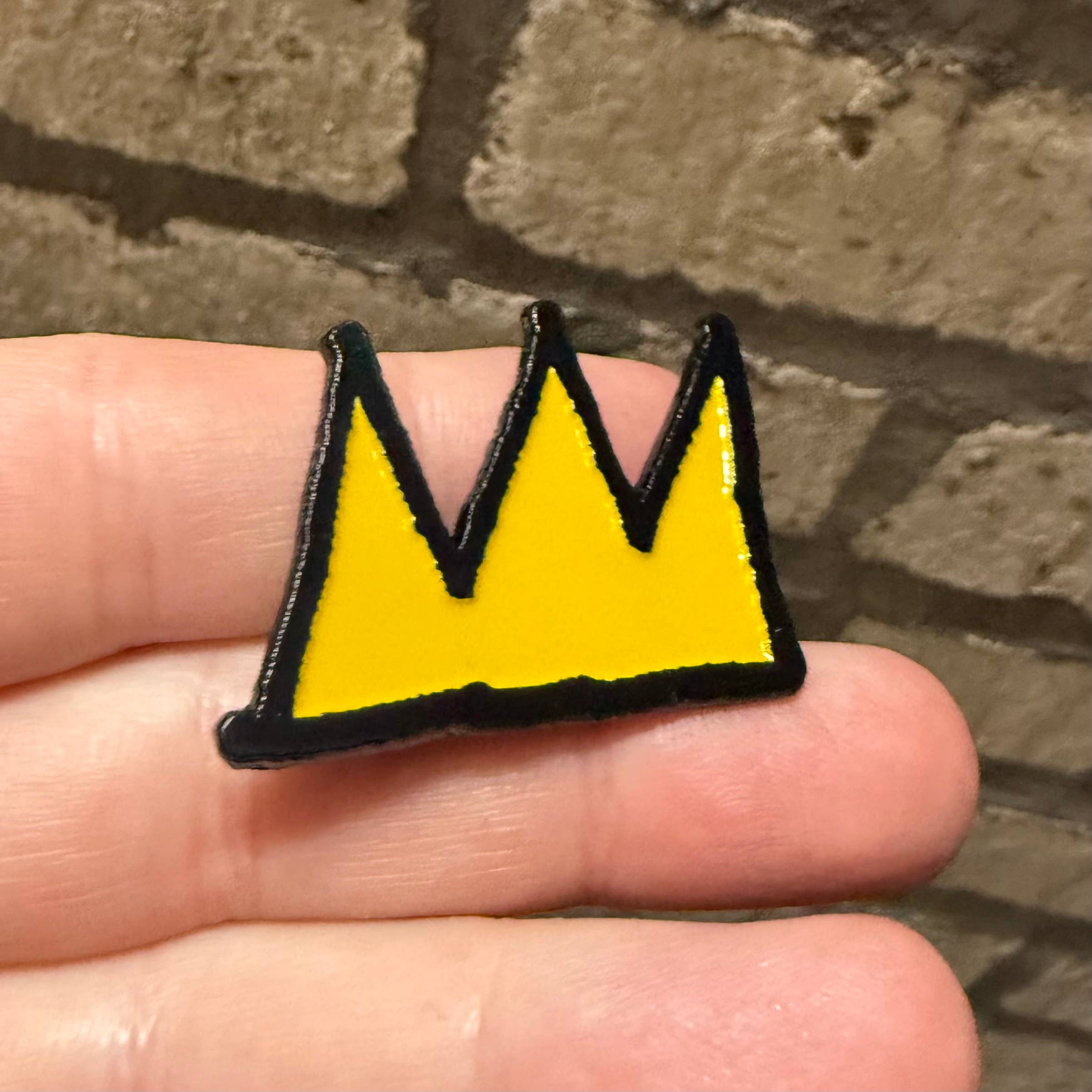 B-Side - Wholesale Lapel Pin/Button - Basquiat Pin0
