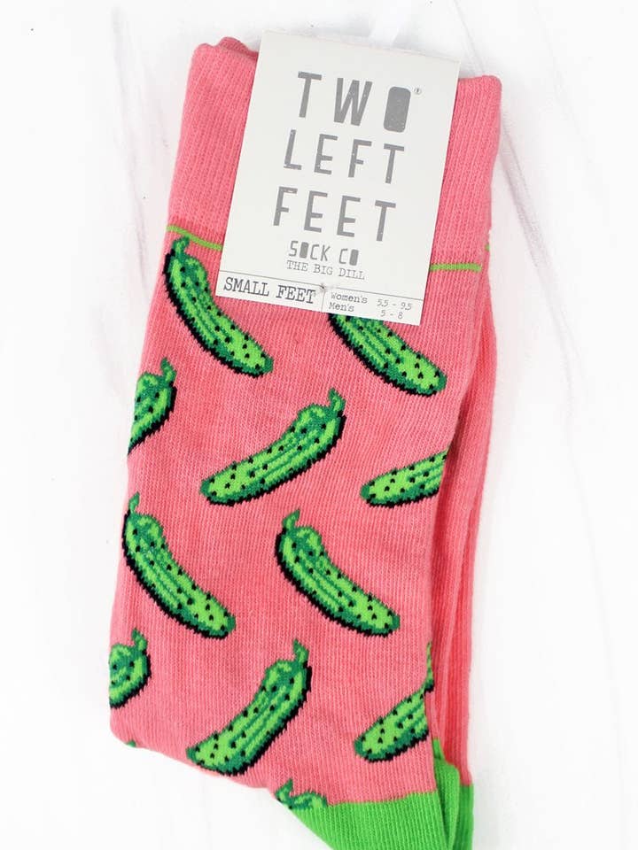 One Pair of Large The Big Dill Socks for wholesale by Wholesale Accessory Market
