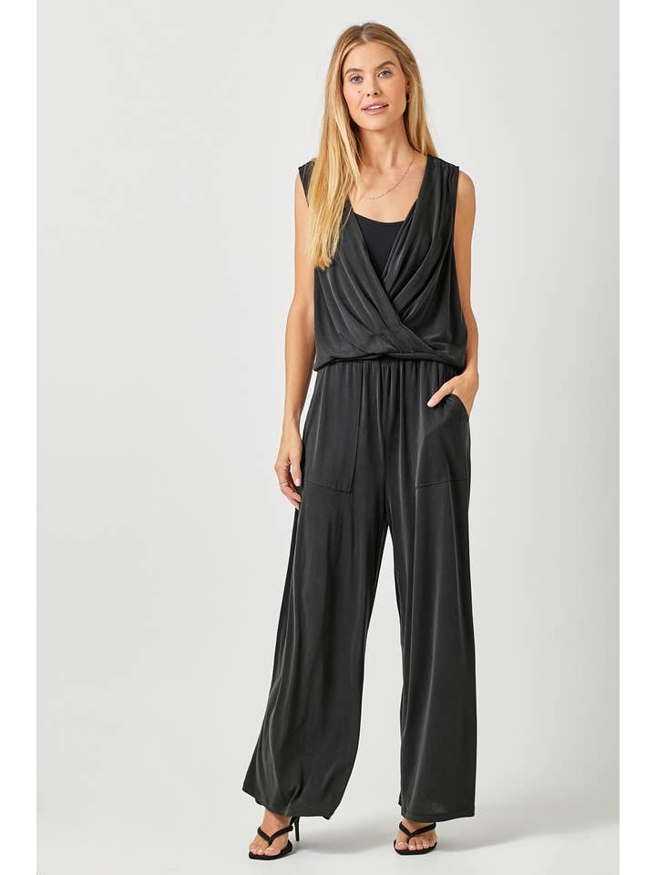 Mystree - Wholesale Blouse - Women's - 60608 Modal Plunging Neck Top19