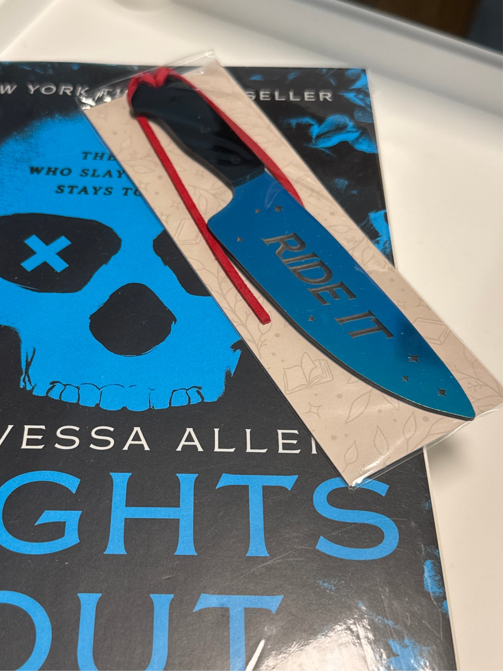 Scribbles Wholesale - Wholesale Bookmark - Ride It - Knife Bookmark 5