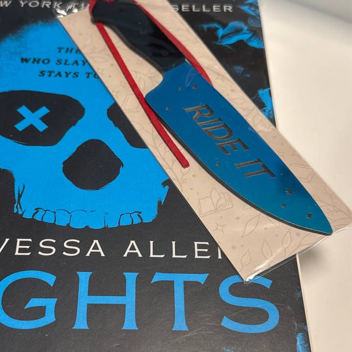 Scribbles Wholesale - Wholesale Bookmark - Ride It - Knife Bookmark 5