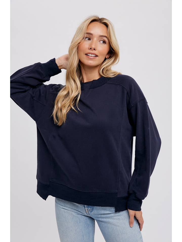 Bluivy - Wholesale Sweatshirt - Women's - BOXY SWEATSHIRT