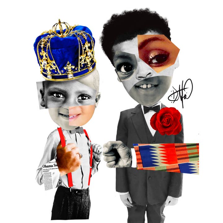 Tirage artistique Daddy's Proud pour la vente par Dafri Studios