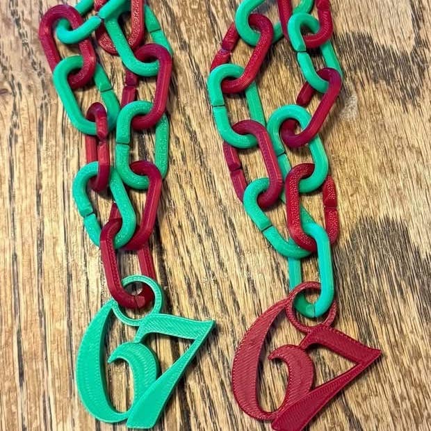 Elf Hype Pendant, 67 Pendant, Funny Christmas for wholesale by Monroe Meadow Boutique