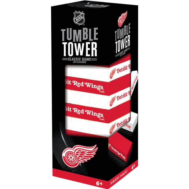 Detroit Red Wings Tumble Tower for wholesale by Masterpieces Puzzles