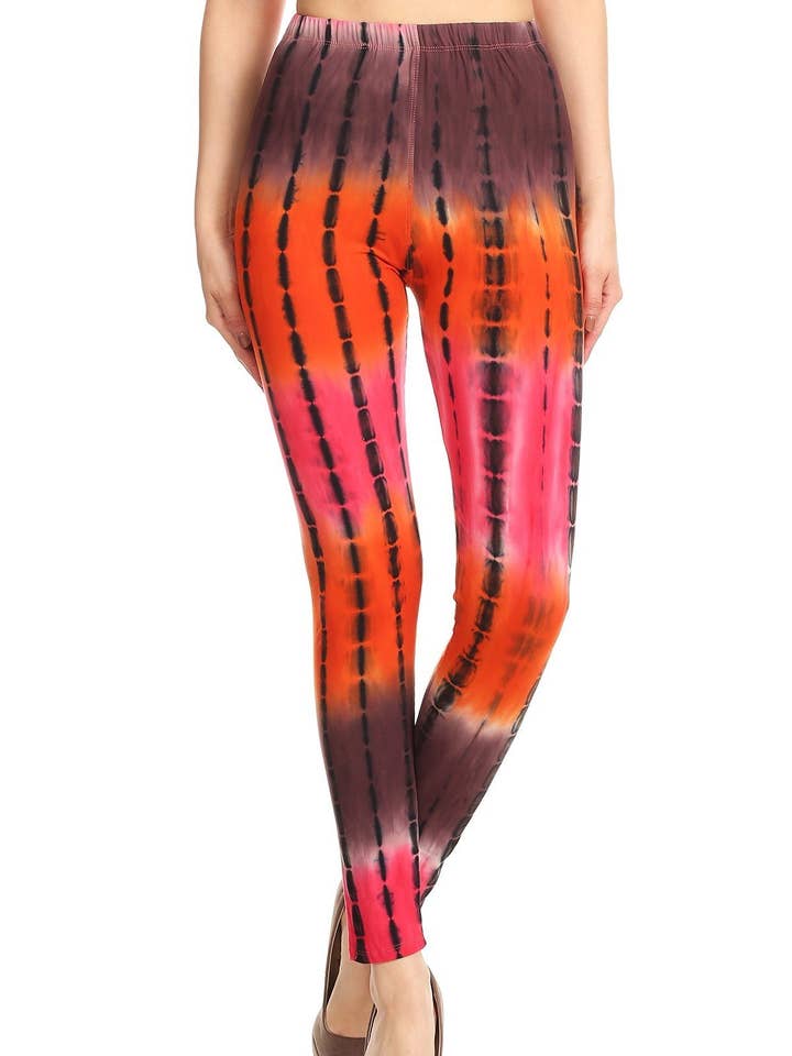 Sueded Coral Ombre Legging for wholesale by Flirty & Femme