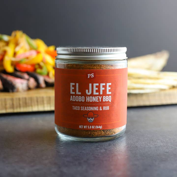 PS Seasoning - Wholesale Rub - El Jefe - Adobo Honey Taco Seasoning & Rub1