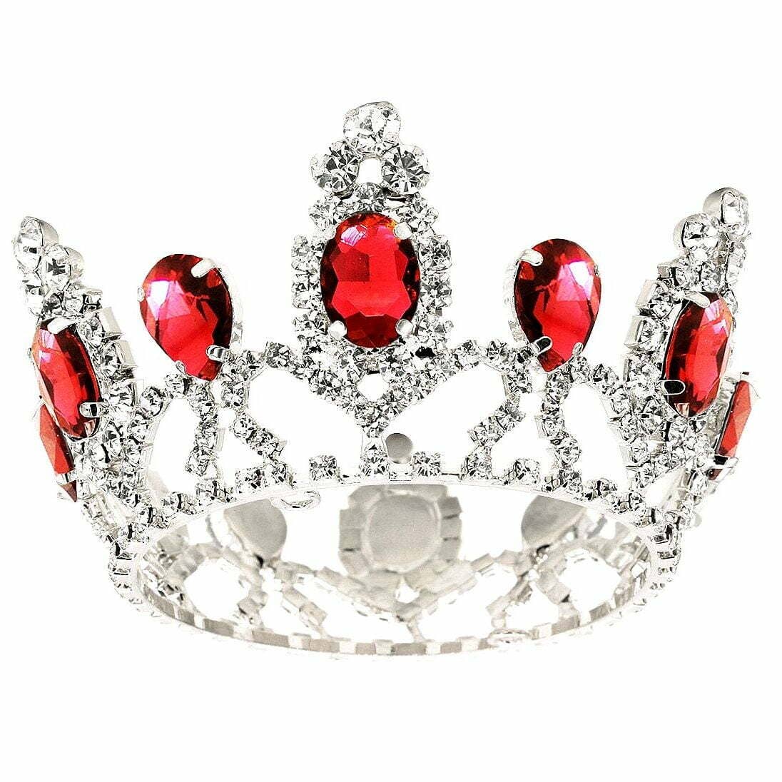 Diacly - Wholesale Tiara - Women's - Rhinestone Small Tiny Mini Crown 6 Different Color8