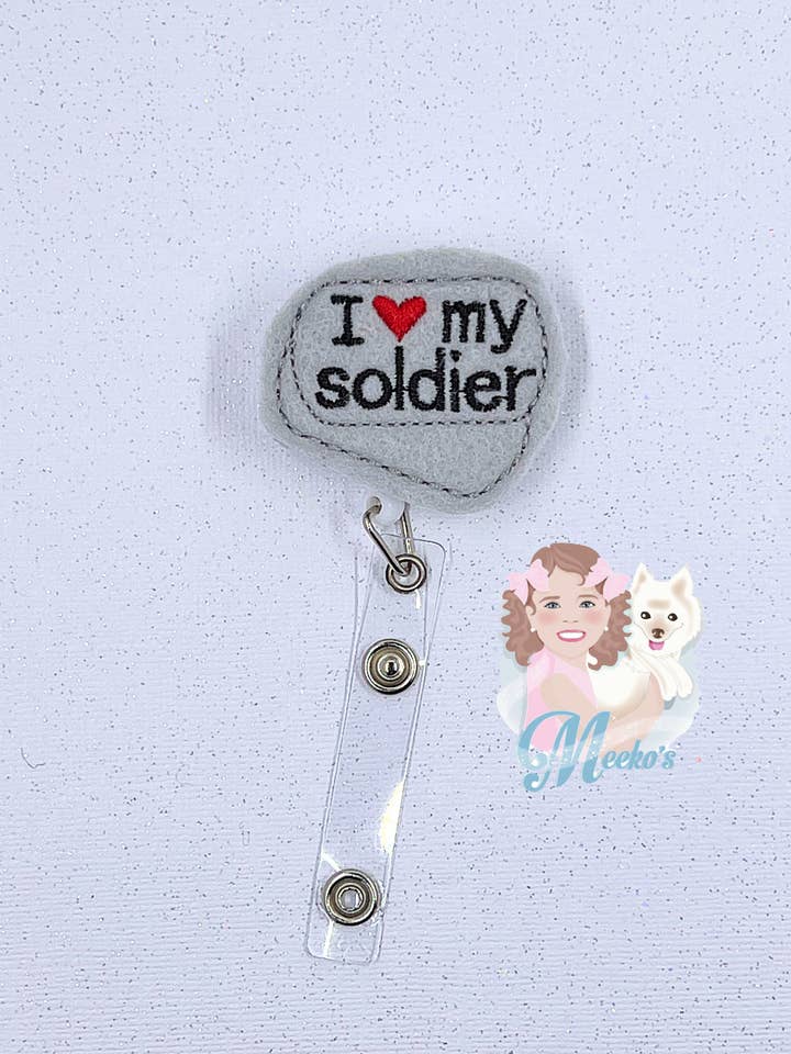 Military & Professional Retractable Badge Reel Holder for wholesale by Meeko’s Must Haves