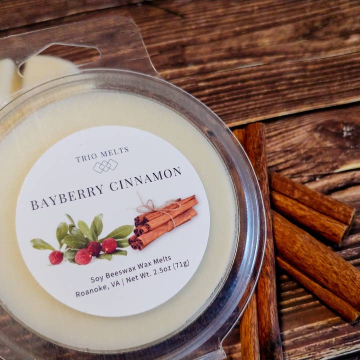 Trio Melts - Wholesale Wax Melt - Bayberry Cinnamon Wax Melt, Fall Scent
