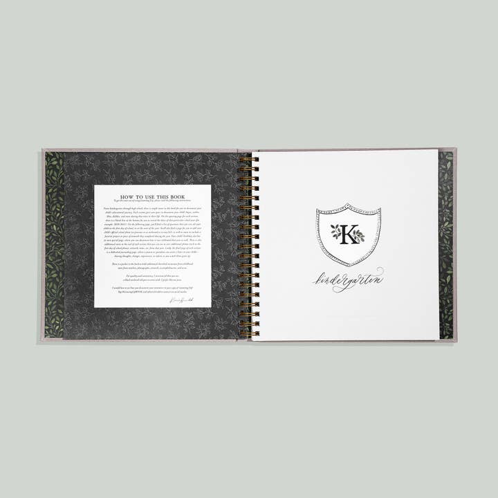 Paige Tate & Co. - Wholesale Memory Book - Kids & Baby - Growing Up: A Modern Memory Book for the School Years