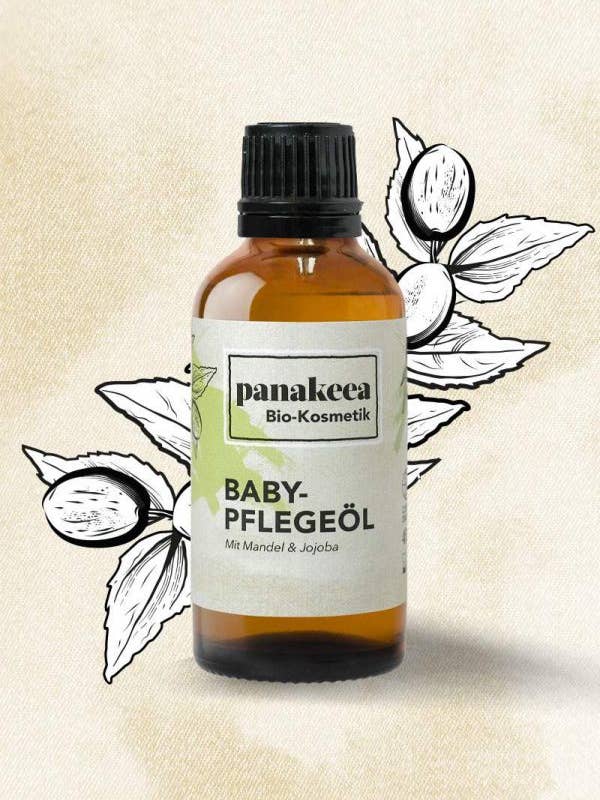 organic baby care oil for wholesale by panakeea Bio-Kosmetik