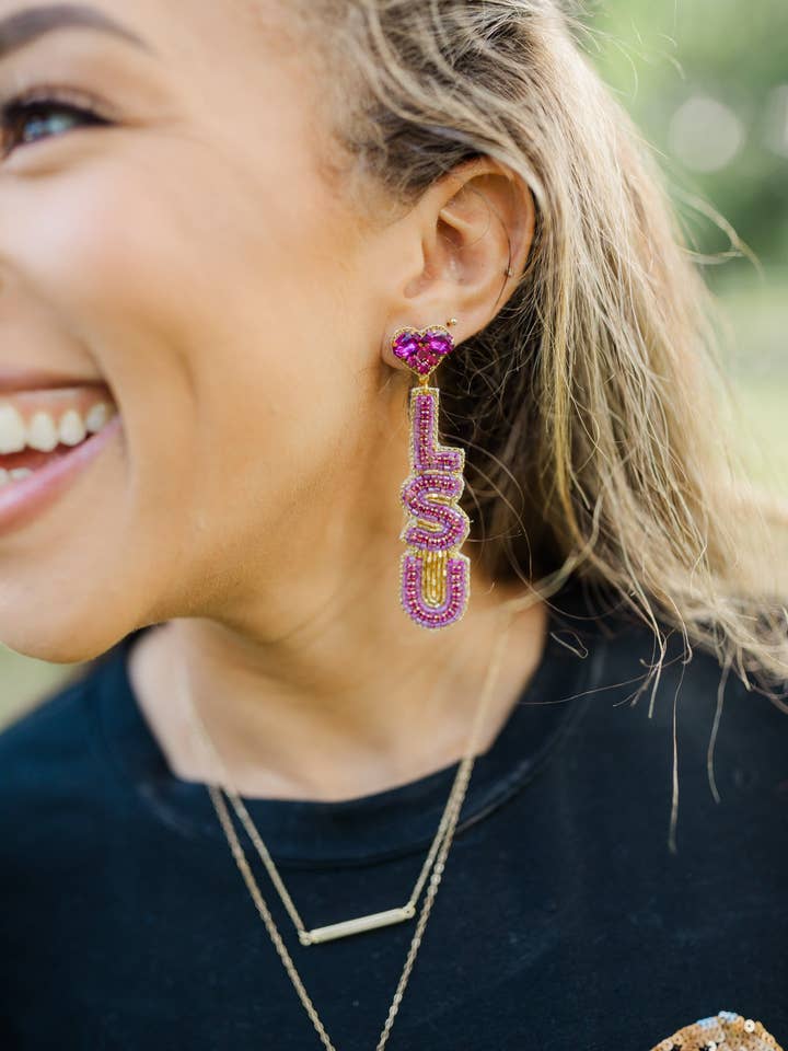 Love Drops de LSU para venta al por mayor de Taylor Shaye Designs