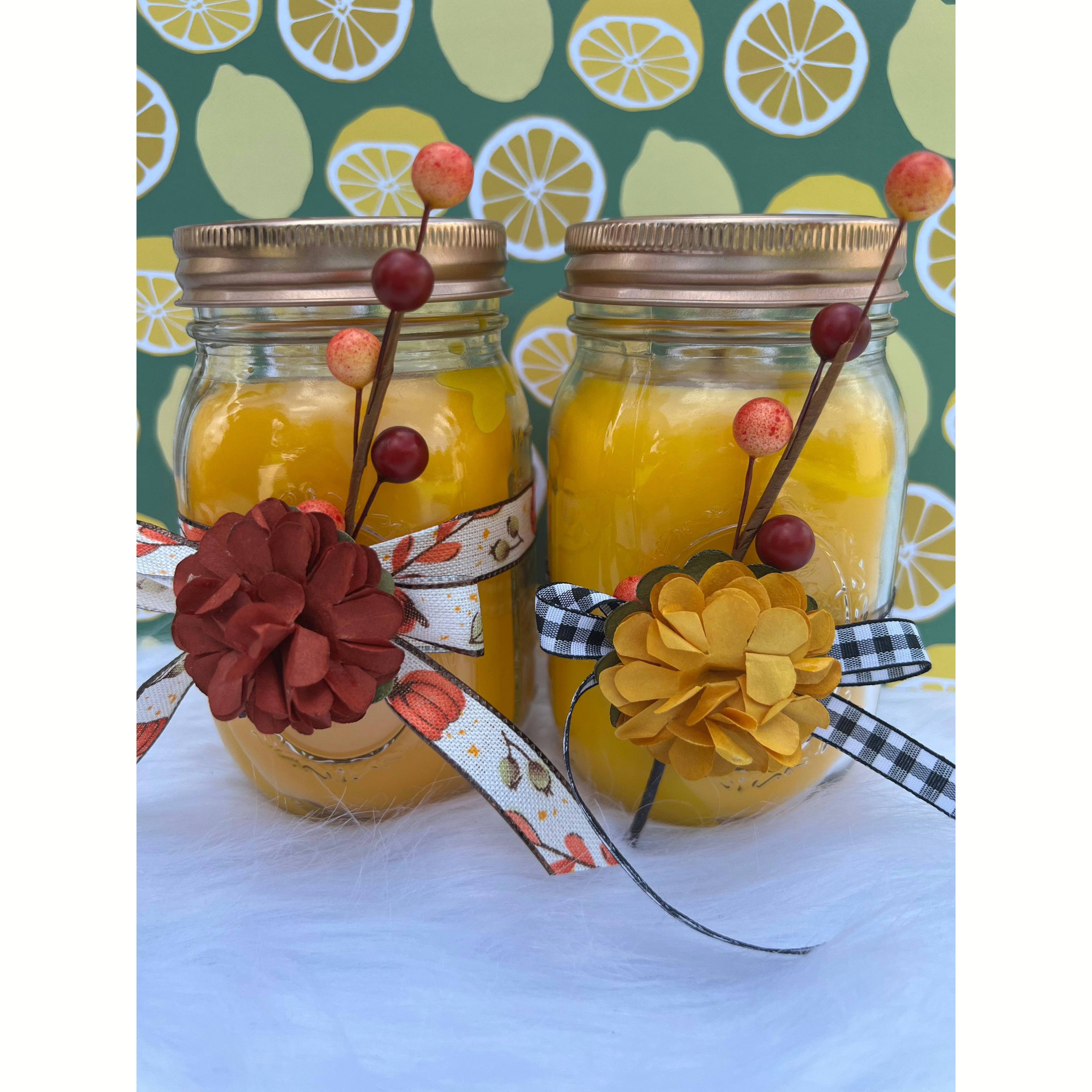 So Bella - Wholesale Jar/Filled Candle - Lemon Drop 16 oz Candle2
