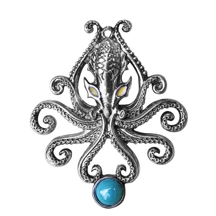 The Kraken - Briar Bestiary Brooch for wholesale by Eastgate Resource