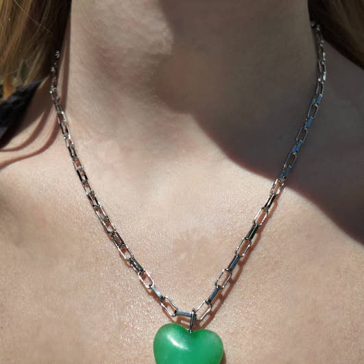 The Sis Kiss - Wholesale Link & Chain Necklace - Islander Paperclip Chain - Threader Chain Layer with Charms 2