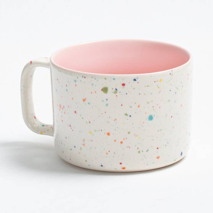 Egg Back Home – Großhandel Kaffeebecher – Breeze Party Out Steingutbecher 450 ml Rosa0