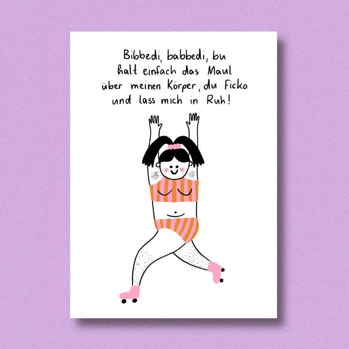 Postales cállate, cabrón. para venta al por mayor de Jenne Grassmann