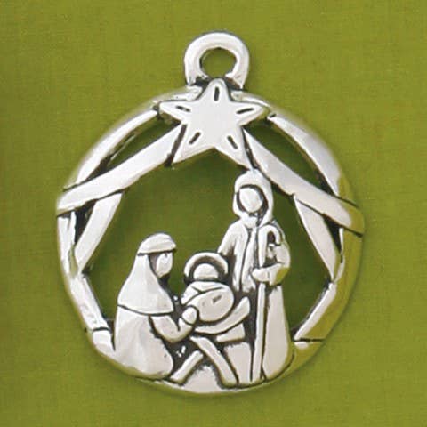 Nativity Jolly Ornament (Boxed) for wholesale by Basic Spirit
