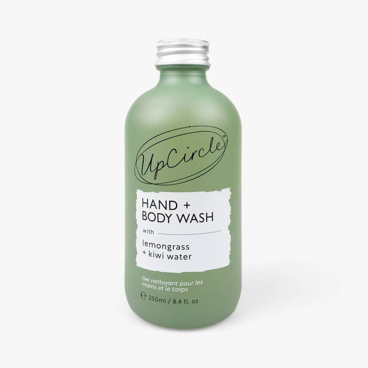 UpCircle Beauty UK - Wholesale Body Wash/Shower Gel - 100% Natural Vegan Soap - Hand + Body Wash with Kiwi Water