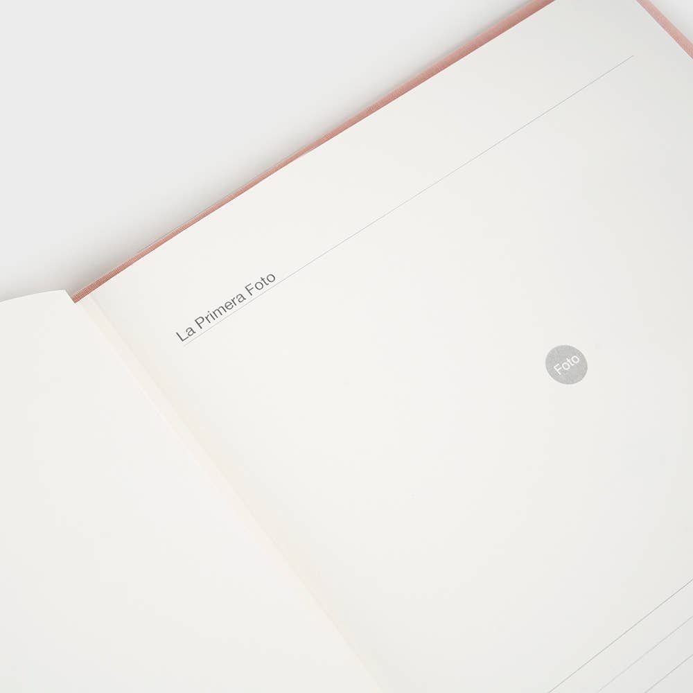 Pepa Paper Design – Diário por atacado – Livro temático rosa do bebê1