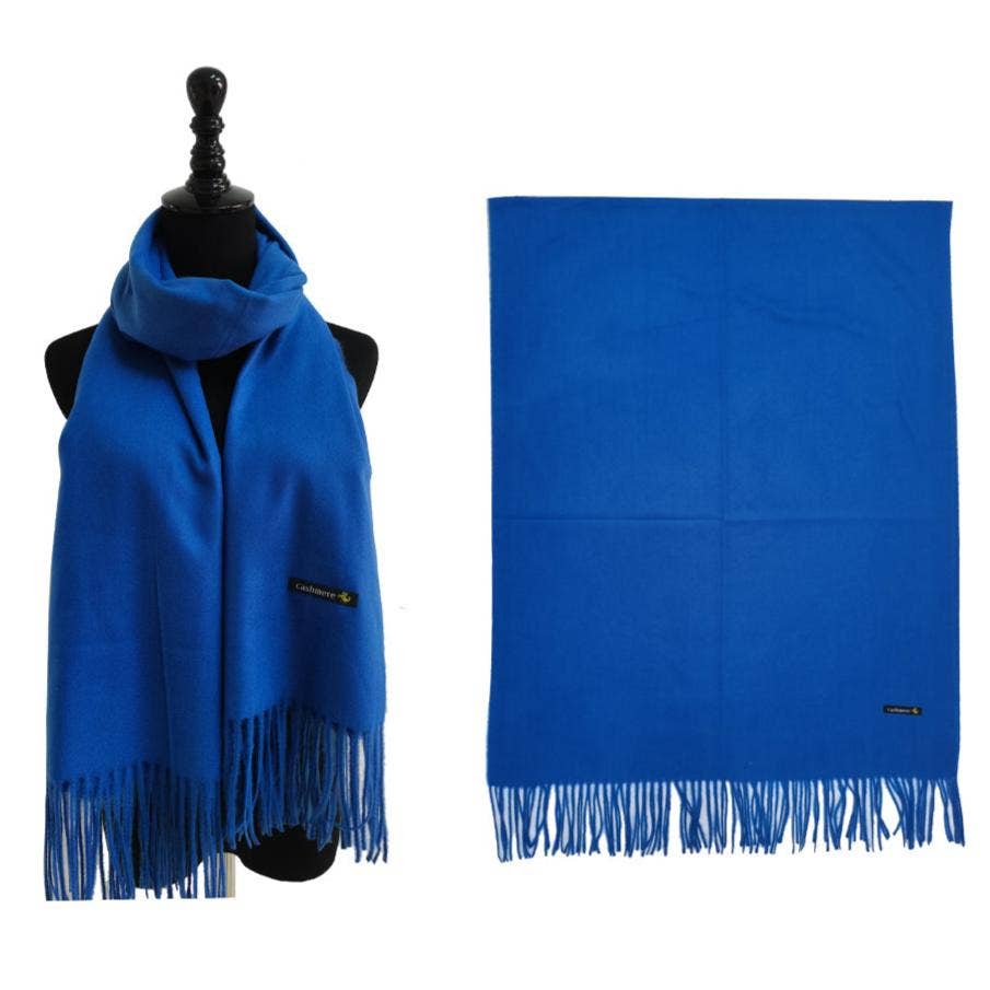 TAPA fashion – wholesale Scarf – Women's – Cashmere Feel Plain Scarves SCF4670 (12PC)7