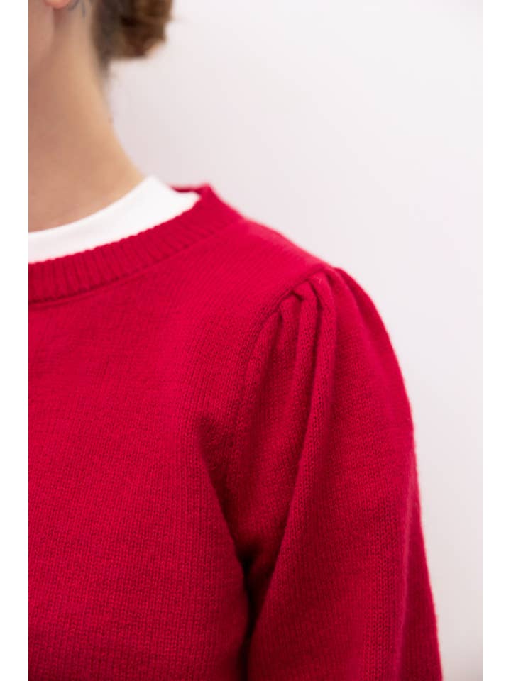 MOD REF - Wholesale Cardigan - Women's - The Sola Cardigan | Puff Sleeve Cardigan4