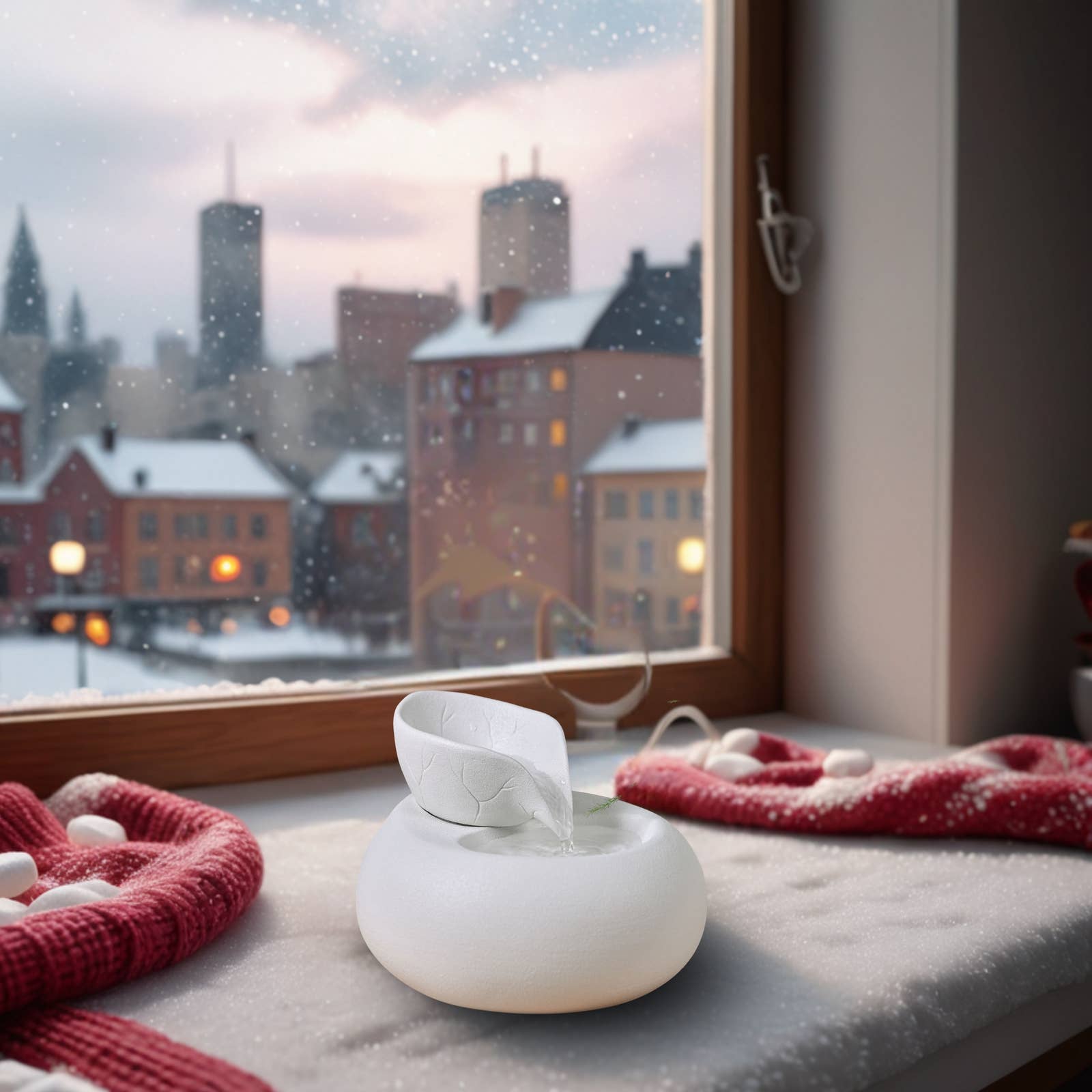 Zen'Arôme - Wholesale Pet Bowl - Cat/Dog - Toby Animal Fountain - Non-Toxic Glazed Ceramic4