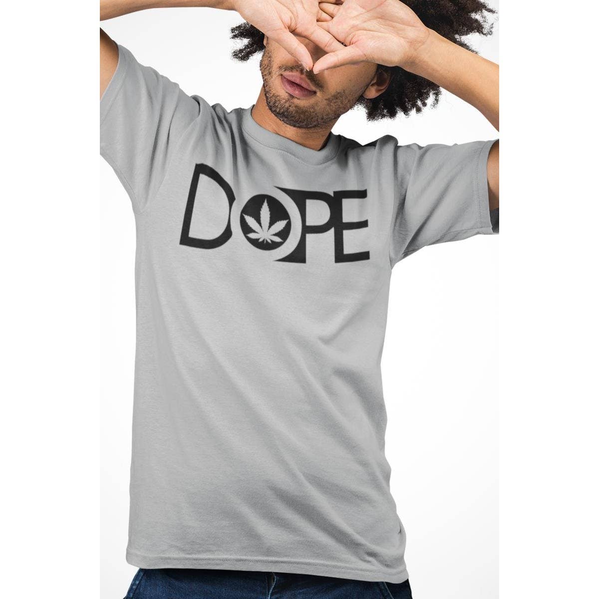 nobarand – Engroshandel T-shirt med print - Herre – DOPE GRAFISK HERRE TEE1