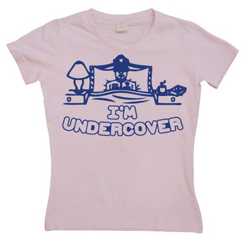 Hybris Production AB – wholesale Screen printed t-shirt – Women′s – Im Undercover Girly T-Shirt1