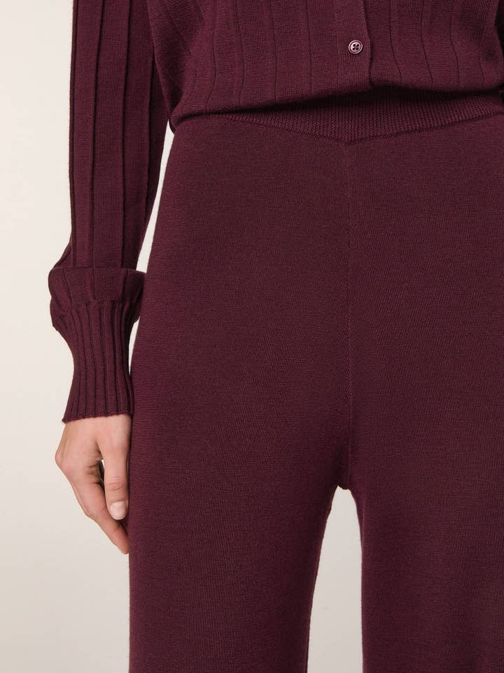 Rodier - Wholesale Suit Pants - Women's - Wide merino wool trousers3