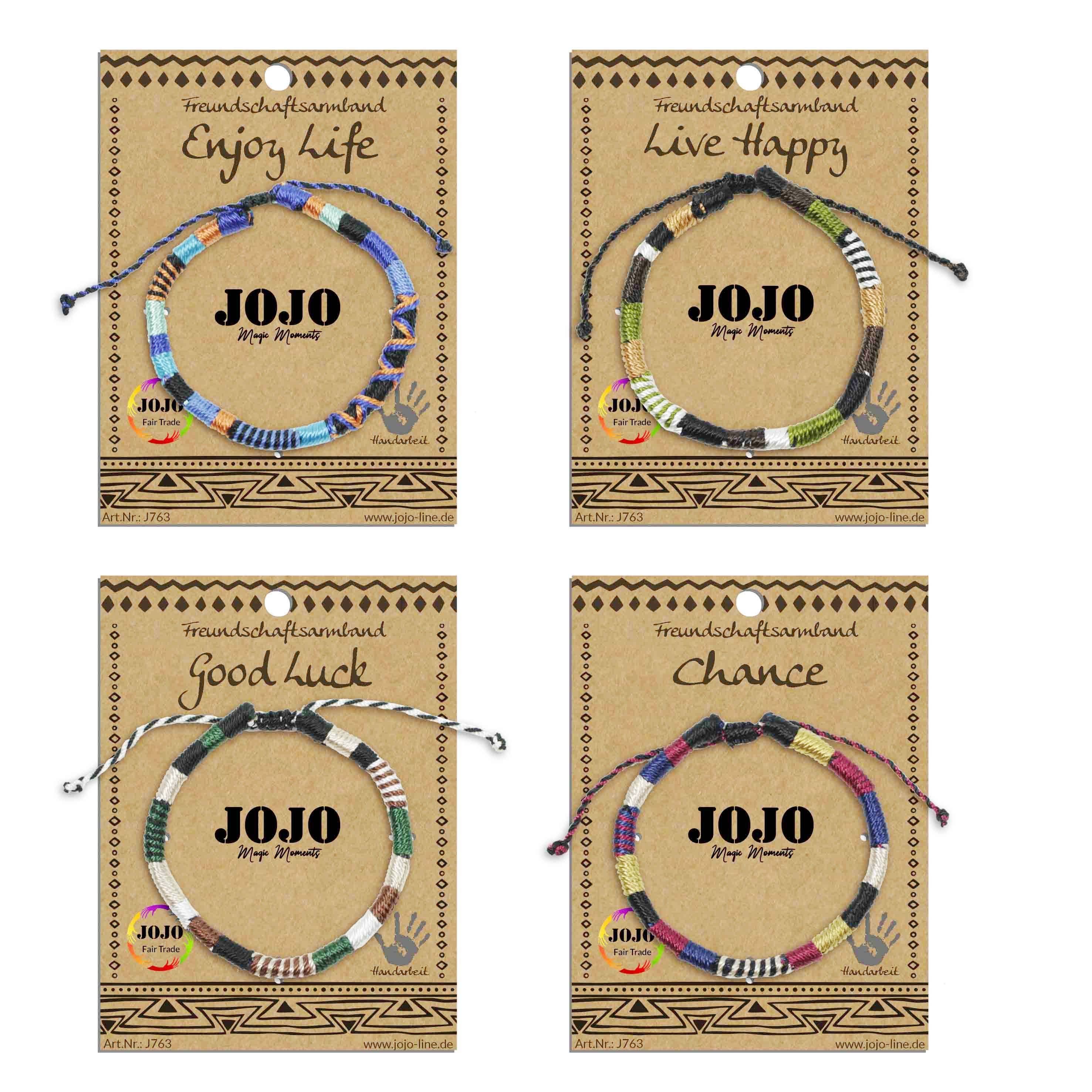 JOJO Geschenke - Wholesale Woven/Braided Bracelet - Friendship Bracelet Earth0