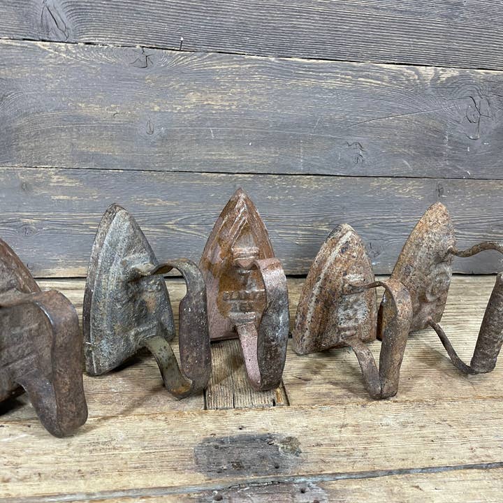 My Amigos Imports - Wholesale Decorative Tabletop Object - Antique Iron Press-Original-Vintage-Metal Iron-Plancha