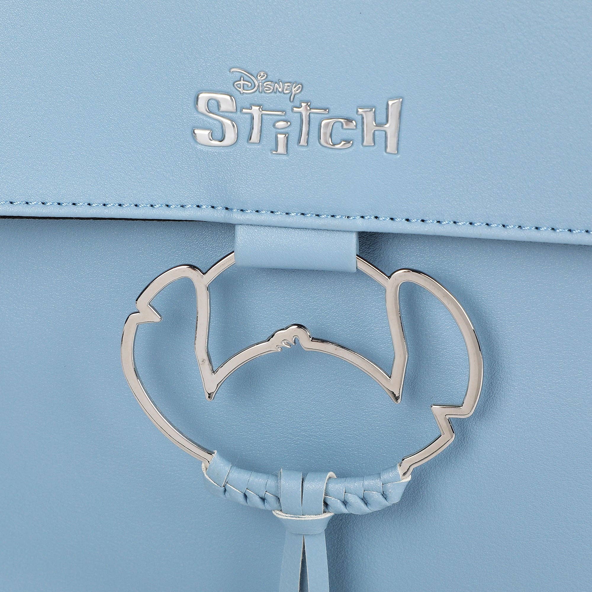 Bioworld Merchandising - Wholesale Backpack - Women's - Disney Lilo & Stitch Faux Leather Mini Backpack with Floral Print and Embroidered Details4