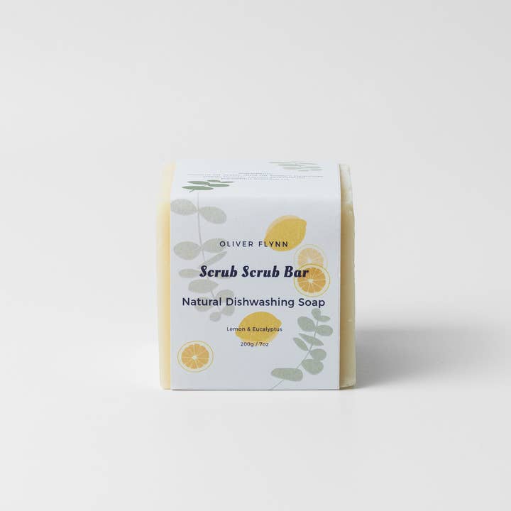 Dishwashing Bar All Natural Dishwashing Soap for wholesale by Oliver Flynn Plastic Free Shop