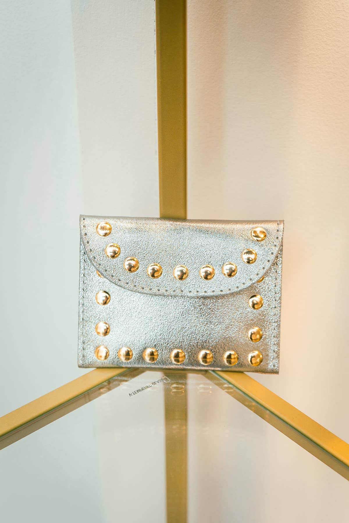 Cherry Paris - Wholesale Coin Purse - Women's - Small Leather Goods LEINA METAL bag - 4904B7