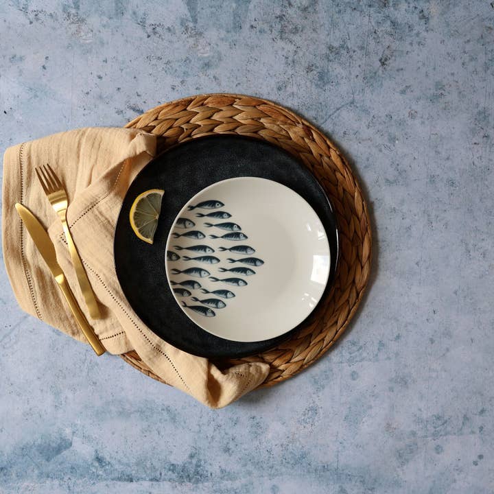 Novastyl - Wholesale Dinner Plate - PESCARE dessert plate 20cm in porcelain2