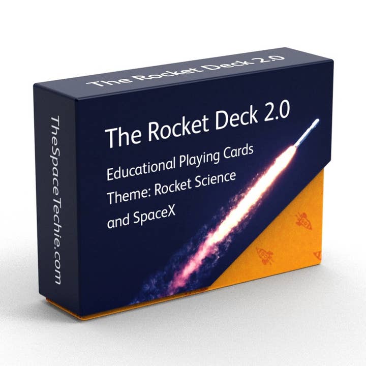 The Rocket Deck Educational Playing Cards for wholesale by Liquid Bird