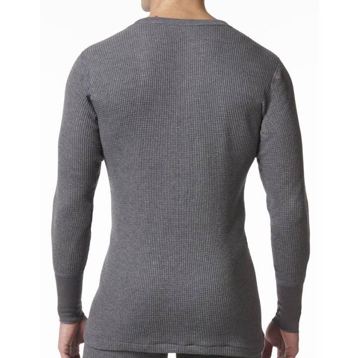Stanfield's – wholesale T-shirt – men's – Men's Thermal Waffle Knit Long Sleeve Shirt