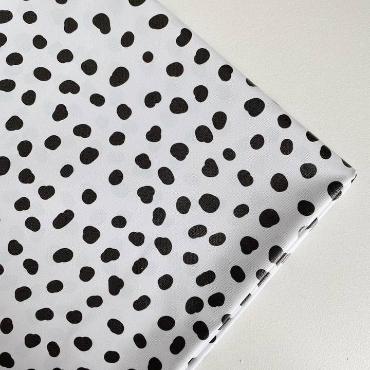 Children’s Splash Mat | Monochrome Spotty | Retail Ready for wholesale by Bobbin and Bumble - Baby Changing Mats