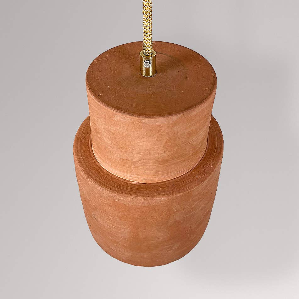 Greatceramics - Venta al por mayor Lámpara de araña y colgante - Lámpara Banzai Beach en terracota artesanal de arcilla8