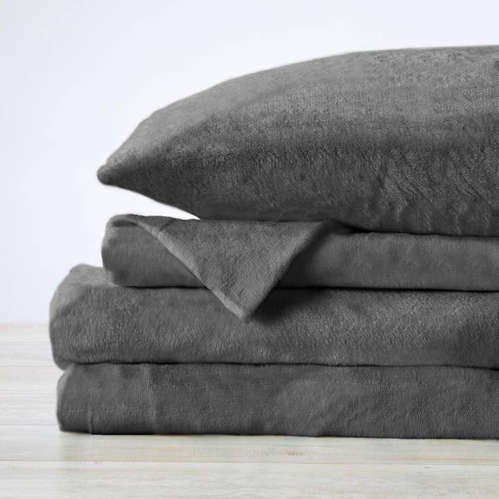 BH Collective - Wholesale Sheet Set - Velvet Plush Sheets - Solid Colors - Velvet Luxe64