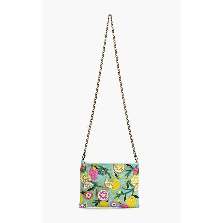 America & Beyond - Wholesale Clutch Bag - Women's - Citrus Blueberry Infusion Clutch