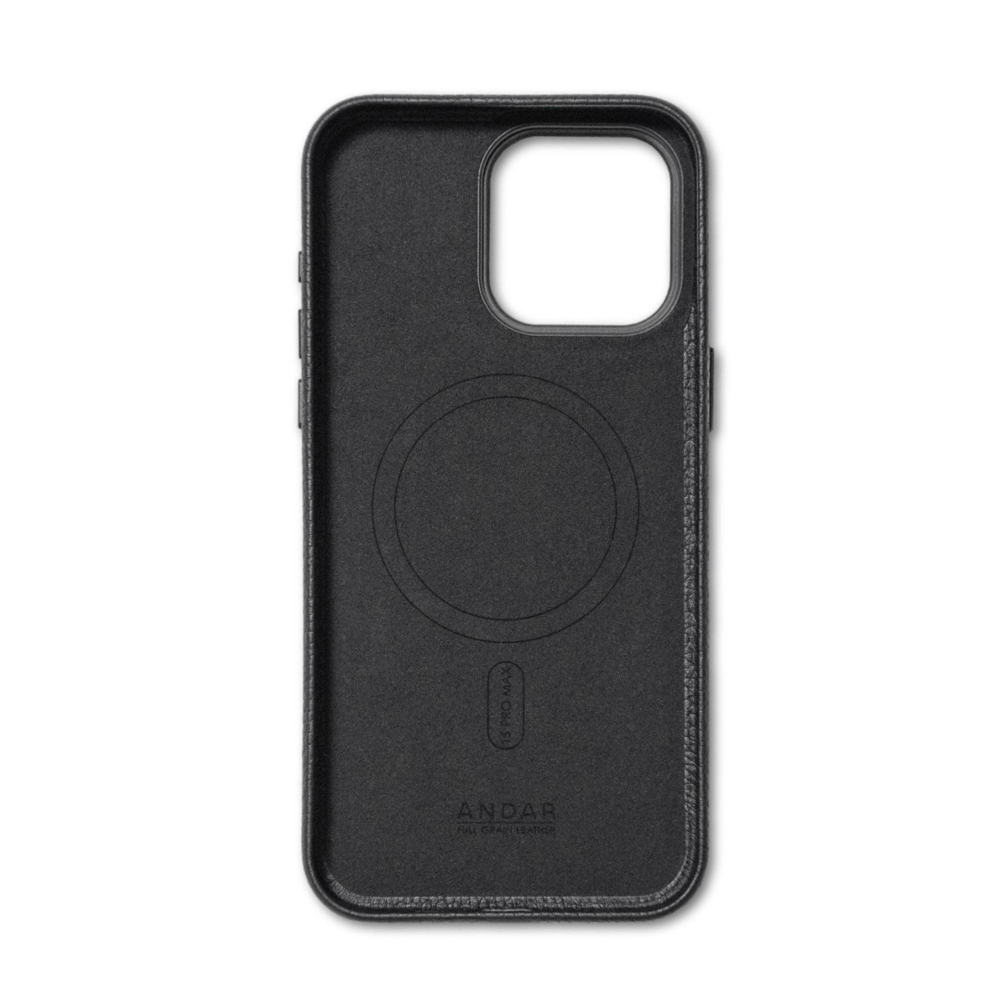 Andar - Wholesale Phone Case - Unisex - The Aspen Full Grain Leather iPhone Phone Case with MagSafe88