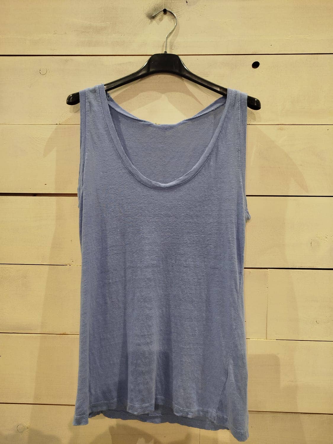 Linos y Textiles – Großhandel T-Shirt – Damen – REF 3981 Basic Stretch Leinen-Top 100 %10