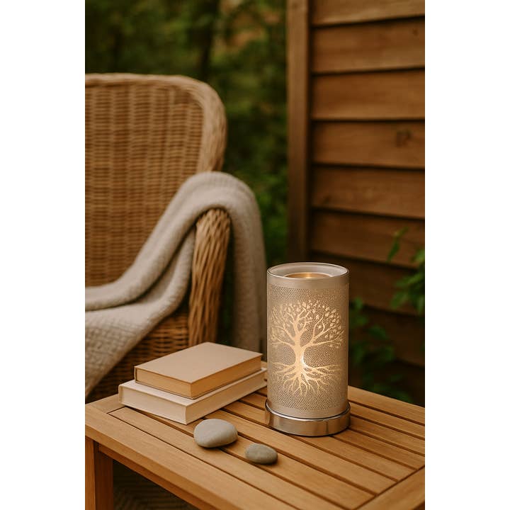 Luxarom - Wholesale Fragrance Warmer - LED Fragrance Diffuser-Tree of Life3