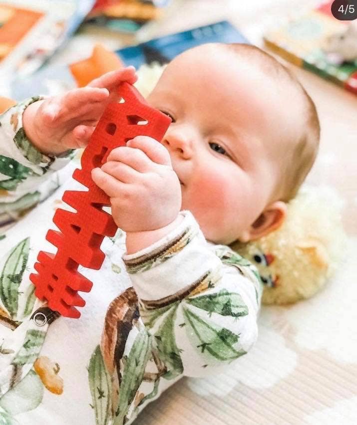 TeetheWord Teethers - Venta al por mayor Mordedor - Bebés - #HANGRY rojo7